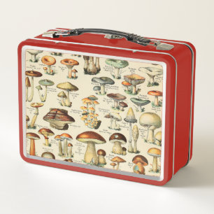 Mushroom CollectionMetal Lunch Box