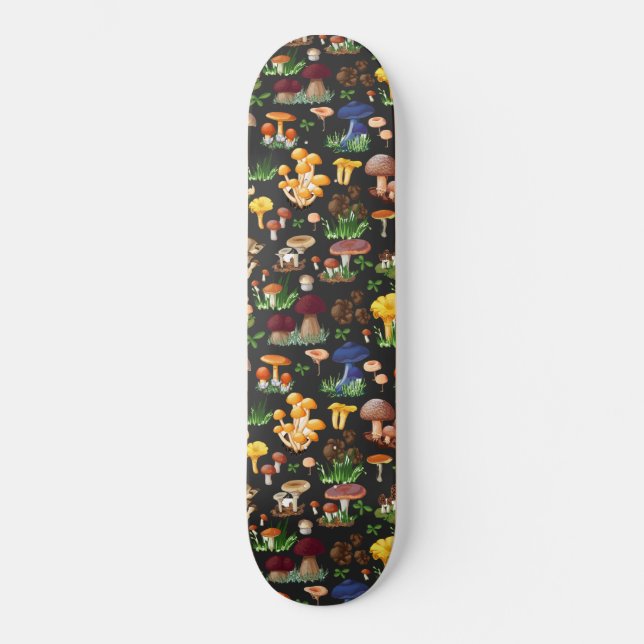 Mushroom Dance Skateboard (Vorderseite)