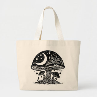 Mushroom des Moon and Stars Jumbo Stoffbeutel