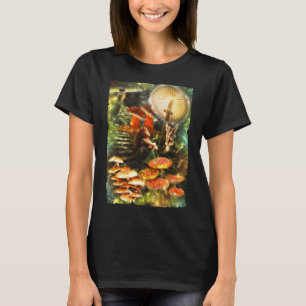 Mushroom Fairies Fantasy T-Shirt
