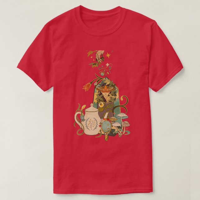 Mushroom-Fee T-Shirt (Design vorne)