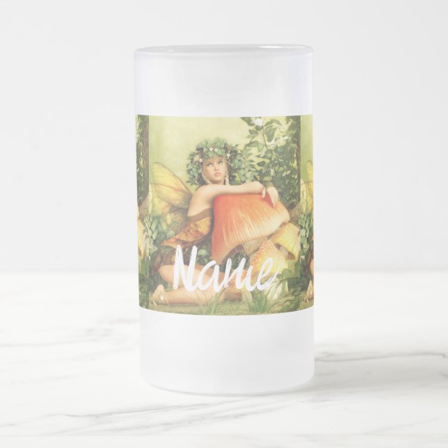 Mushroom Fee Thunder_Cove Mattglas Bierglas (Mittel)