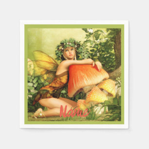 Mushroom Fee Thunder_Cove Serviette