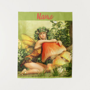 Mushroom Fee Thunder_Cove Wandteppich