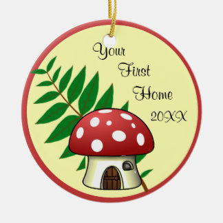 Mushroom First Zuhause Ornament