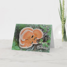 Mushroom Forager Geburtstag Karte