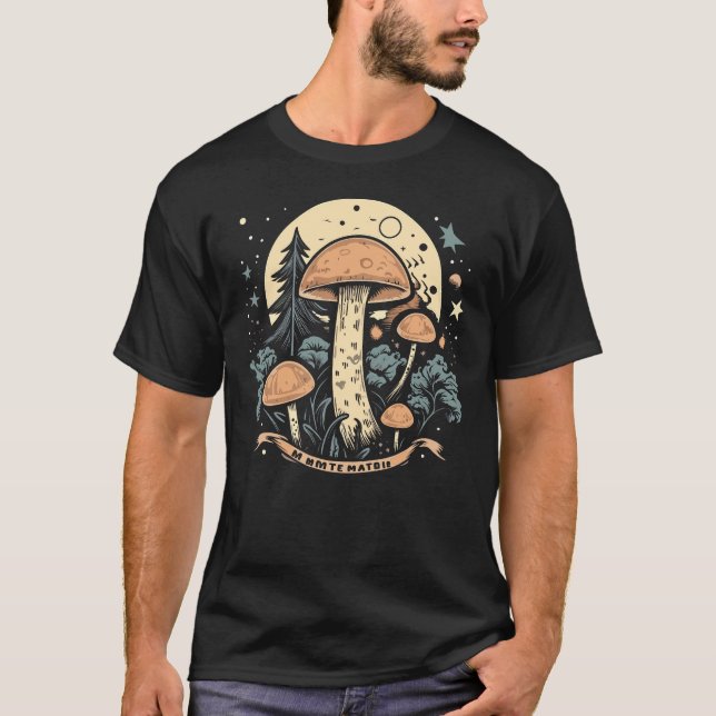 Mushroom Forest Moon T-Shirt (Vorderseite)
