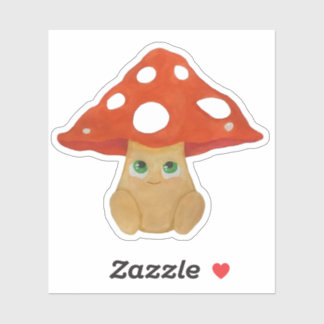 Mushroom Friend Aufkleber