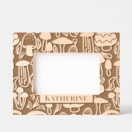 Mushroom Geätzte Rahmen