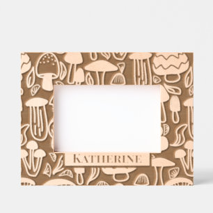 Mushroom Geätzte Rahmen