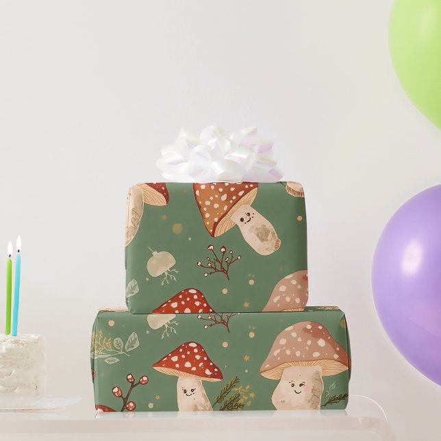 Mushroom Geschenkpapier (Von Creator hochgeladen)