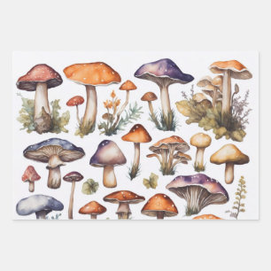 Mushroom Geschenkpapier Set