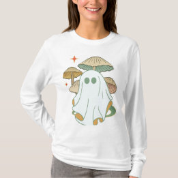 Mushroom Ghost Vintag T-Shirt