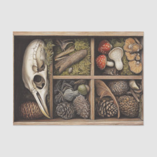 Mushroom Goblincore Witchy Nature Decoupage Seidenpapier