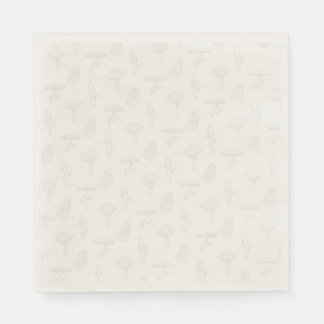 Mushroom Harvest Napkin - Mled Serviette