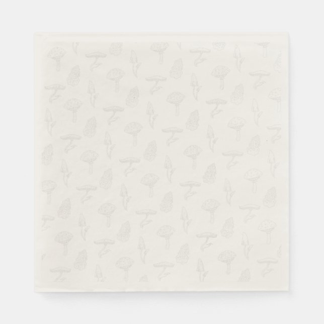Mushroom Harvest Napkin - Mled Serviette (Vorderseite)
