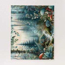 Mushroom Hollow Nature Forest Creek Puzzle