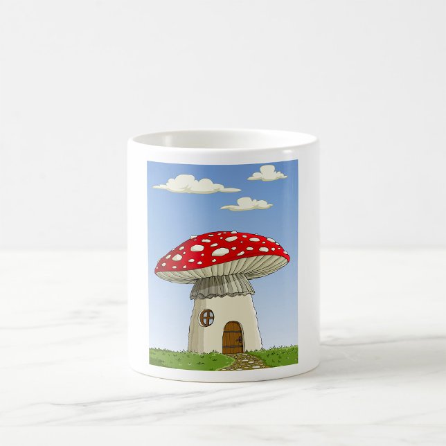 Mushroom House Coffee Tasse (Von Creator hochgeladen)