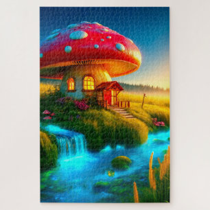 Mushroom House Puzzle