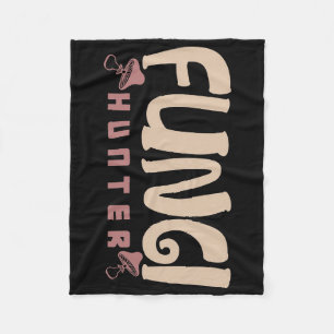 Mushroom Hunter Fungi Hunter Pilze Fleecedecke