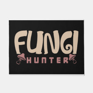 Mushroom Hunter Fungi Hunter Pilze Fußmatte