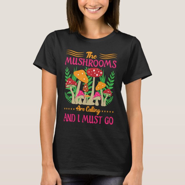 Mushroom Hunter Morel Mushrooms Richmond Mushroom  T-Shirt (Vorderseite)