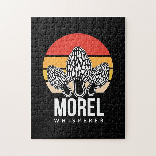 Mushroom Hunter Morel Whisperer Puzzle (Vertikal)