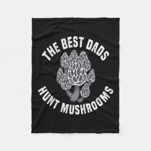 Mushroom Jagd Morel Shrooming Fleecedecke