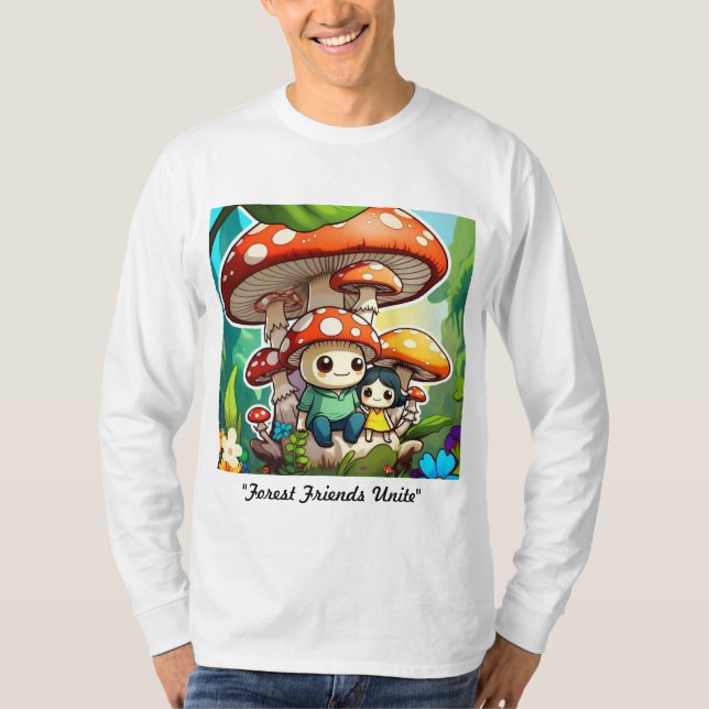 "Mushroom Joy" T-Shirt (Vorderseite)