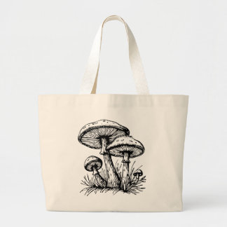 Mushroom Jumbo Stoffbeutel