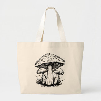 Mushroom Jumbo Stoffbeutel
