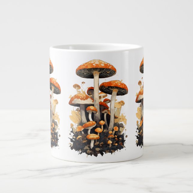 Mushroom Jumbo-Tasse (Vorderseite)
