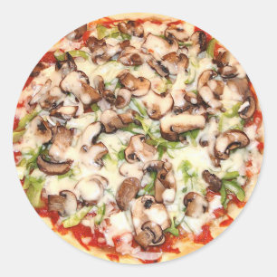 Mushroom Käse Pizza Stickers