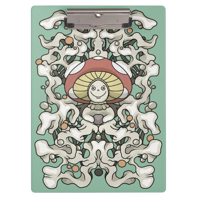 Mushroom Klemmbrett (Vorderseite)