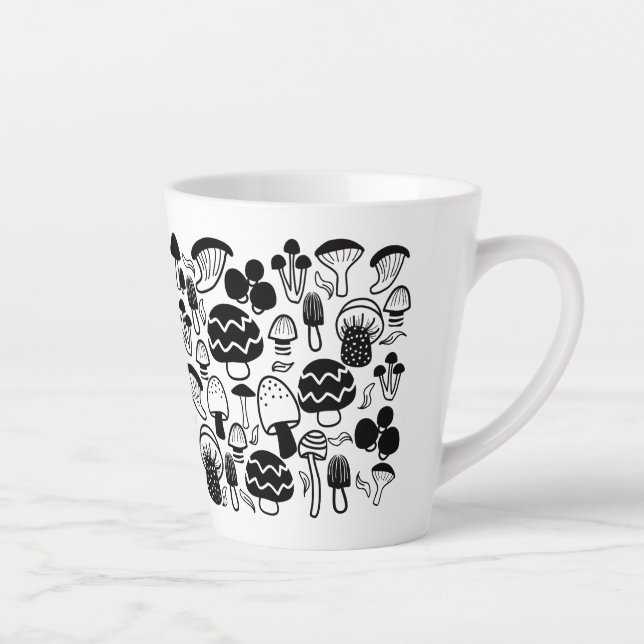 Mushroom Latte Tasse (Rechts)