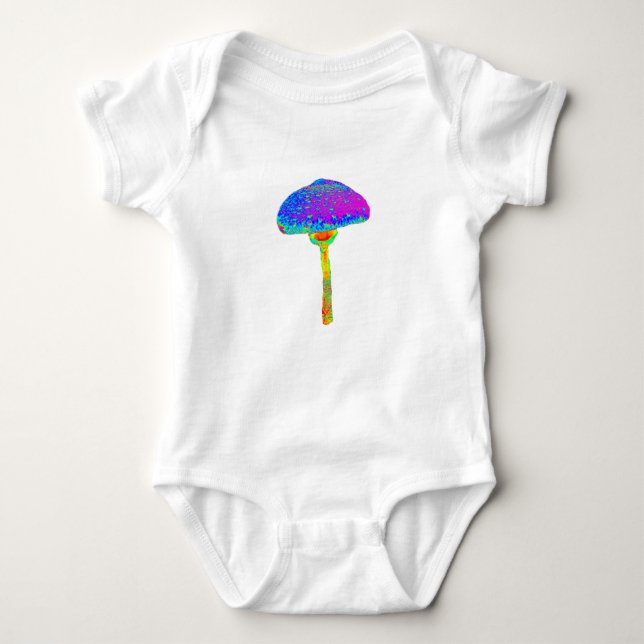 Mushroom Liebe Jersey Bodysuit Baby Strampler (Vorderseite)
