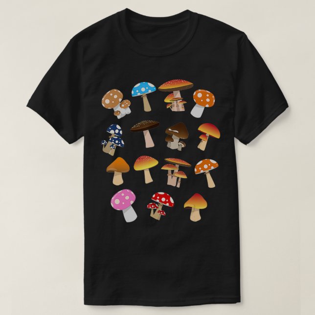 Mushroom Lover Mycology Foraging Morel Hunting Shr T-Shirt (Design vorne)