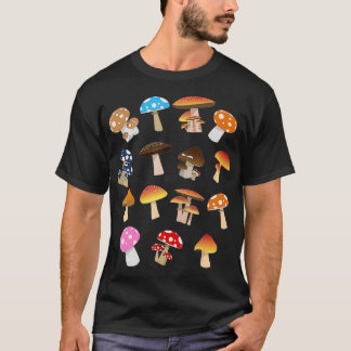 Mushroom Lover Mycology Foraging Morel Hunting Shr T-Shirt