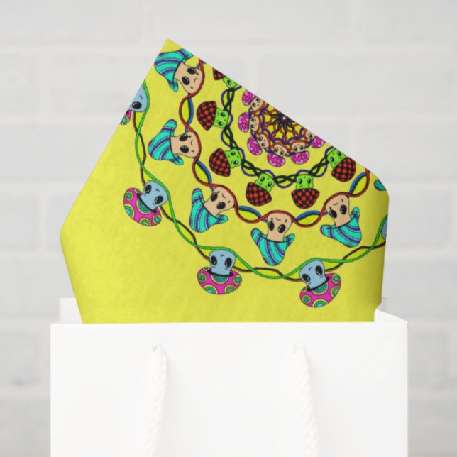 mushroom madness  seidenpapier (Geschenktüte)