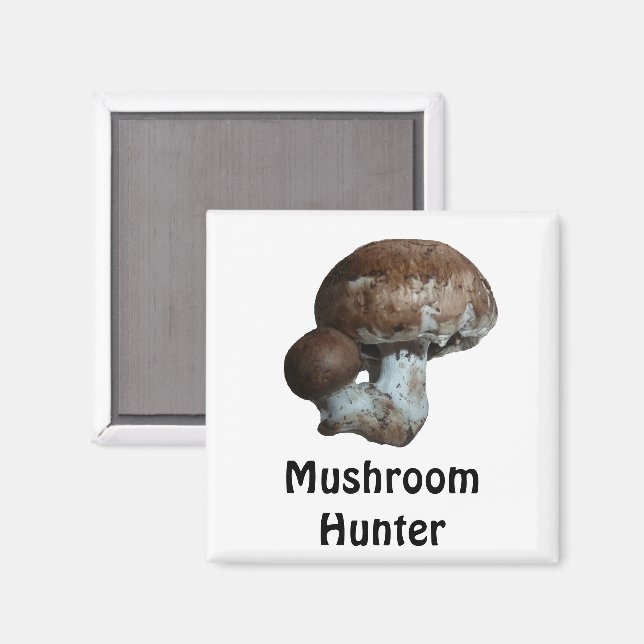 Mushroom Magnet (Vorderseite/Rückseite)