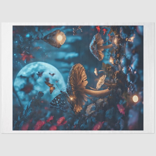 Mushroom Moth Seidenpapier (Vorderseite)