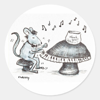 Mushroom Music Aufkleber