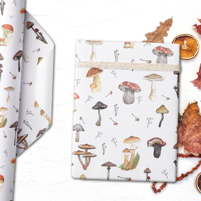 Mushroom-Muster Geschenkpapier (Von Creator hochgeladen)