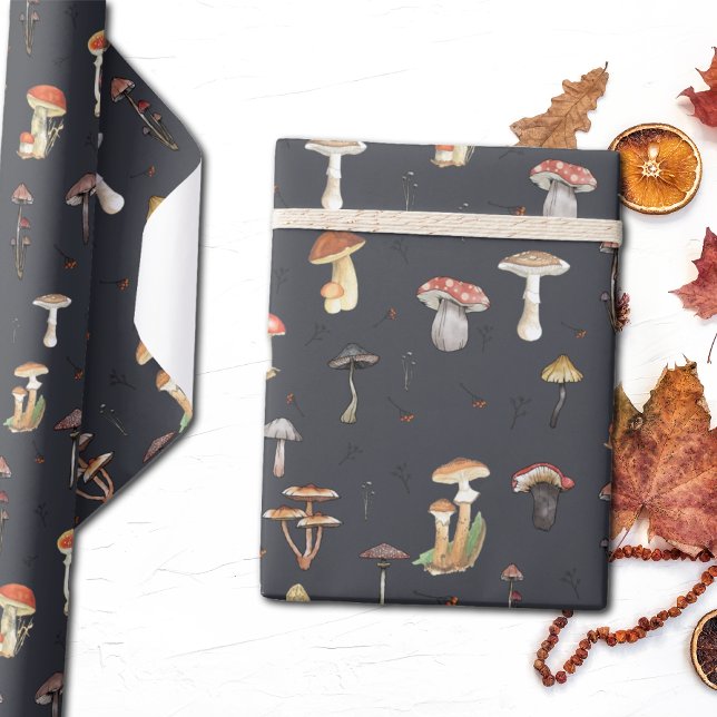 Mushroom-Muster Geschenkpapier (Von Creator hochgeladen)