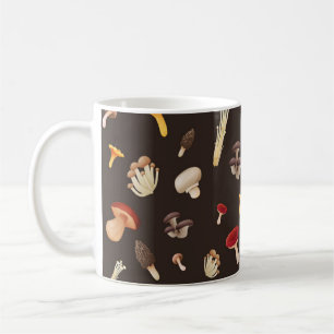 Mushroom-Muster Kaffeetasse