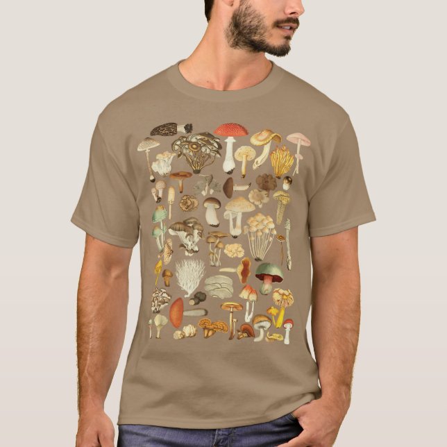 Mushroom Mycology Fungi Foraging Mushroom Whispere T-Shirt (Vorderseite)
