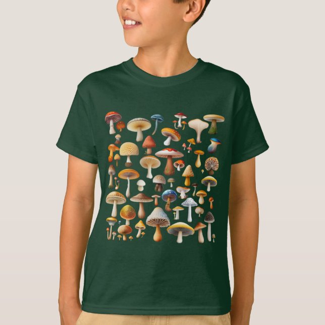 Mushroom Niedlich T-Shirt (Vorderseite)