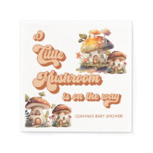 Mushroom | Niedliche Watercolor Babydusche