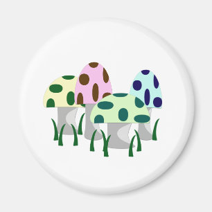 Mushroom-Patch Magnet