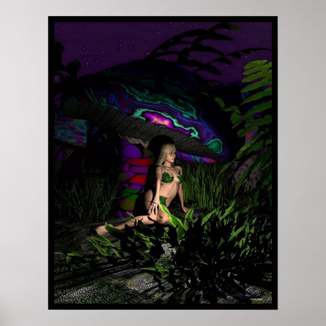 Mushroom Patch Poster (Vorne)